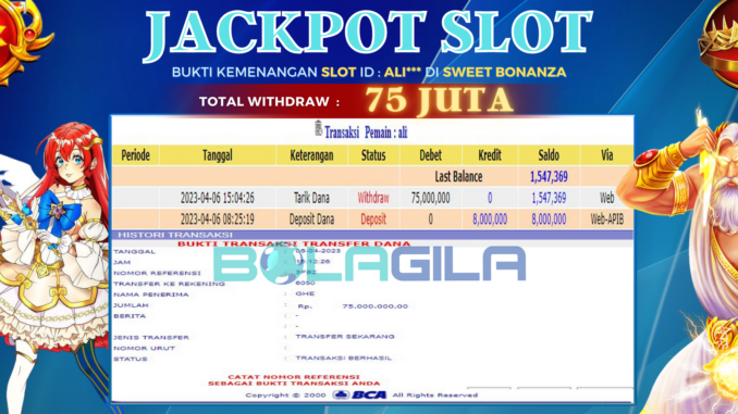 bukti jp bolagila #66