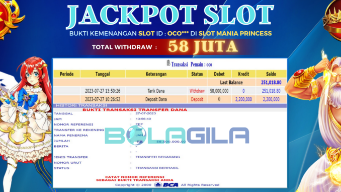 bukti jp bolagila #316