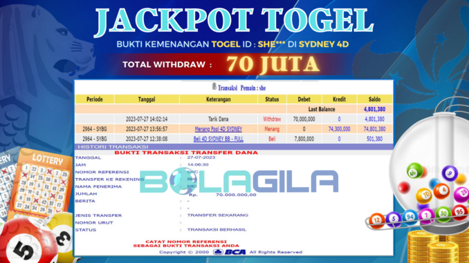 bukti jp bolagila #315