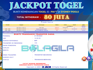 bukti jp bolagila #392