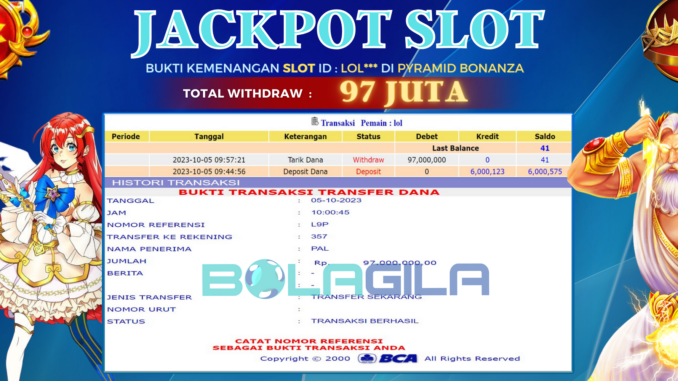 bukti jp bolagila #519