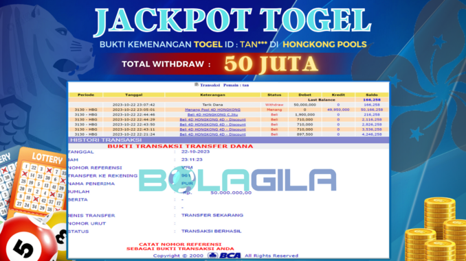 bukti jp bolagila #510