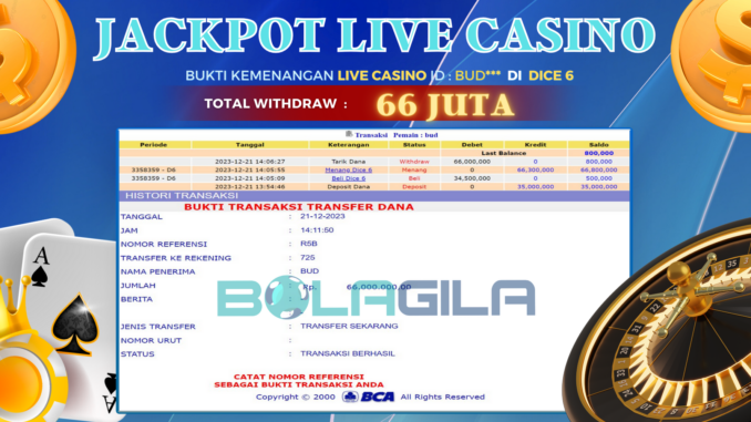 BUKTI JP BOLAGILA #571