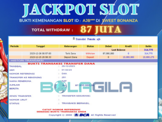 BUKTI JP BOLAGILA #580